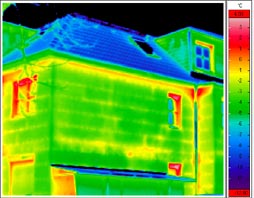 Thermografie: Gebäudethermografie Thermografie: Gebäudethermografie